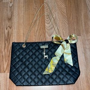 Quilted Tote Bag NWOT